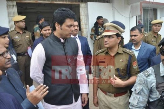 Tripura demands immediate resignation of Biplab Deb, a failed Home Minister